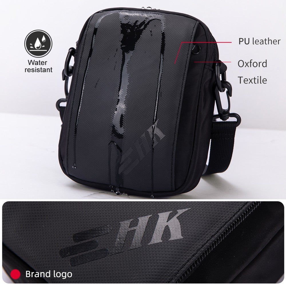 Heroic Knight Casual Men's Shoulder Bag 6.5" Phone Woman's Crossbody Bag Waterproof Men Chest Bag Outdoors Unisex Travel Pack
