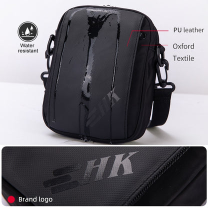 Heroic Knight Casual Men's Shoulder Bag 6.5" Phone Woman's Crossbody Bag Waterproof Men Chest Bag Outdoors Unisex Travel Pack