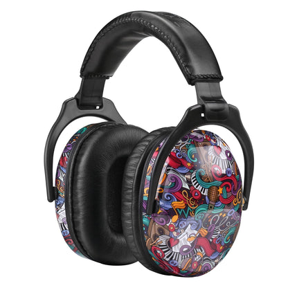 ZOHAN Toddler Defenders Hearing Protection Cartoon Kid Safety Ear Muffs Noise Reduction for Childrens Earmuffs Adjustable