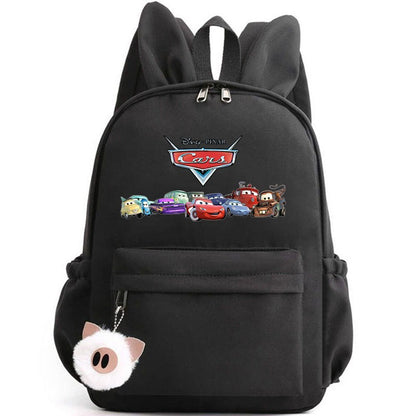 Mochila Relâmpago McQueen Carros Pixar para Meninas Meninos Adolescentes Crianças Mochilas Escolares Mochilas de Viagem