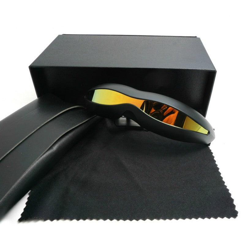 Polarized Futuristic X-Men Cyclops Cosplay Sunglasses Men Halloween Memory Material Special Cool Party Glasses Festival Gift