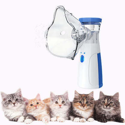 Câmara de Aerossol para Animais de Estimação Veterinária Espaçador Inalador de Asma para Gatos Cães Nebulizador