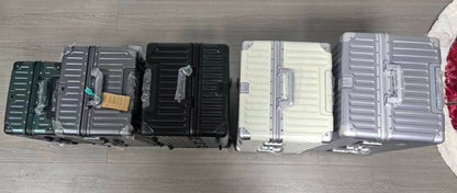 Luxury Suitcase High Quality Upgrade Thicken PC Material Rolling Luggage Aluminum Frame 20/24/26/28/30inch Travel Trolley Bags