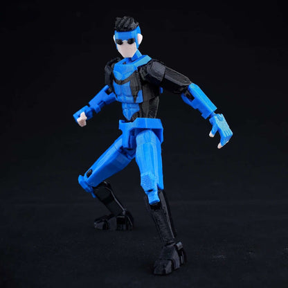 Boneco de Ação Multiarticulado 3D Impresso Dummy13 Homem-Aranha 9L3D Colecionável Marvel com Braços Articulados Boneco para Animação Stop Motion