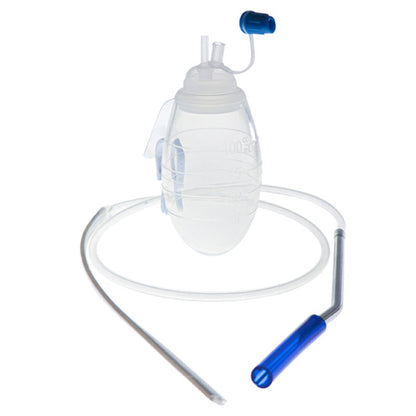 Sistema de Drenagem de Silicone, Tubo de Drenagem com Bola de Pressão Negativa de Silicone Médico, Equipamento Veterinário, Instrumentos Cirúrgicos para Animais de Estimação