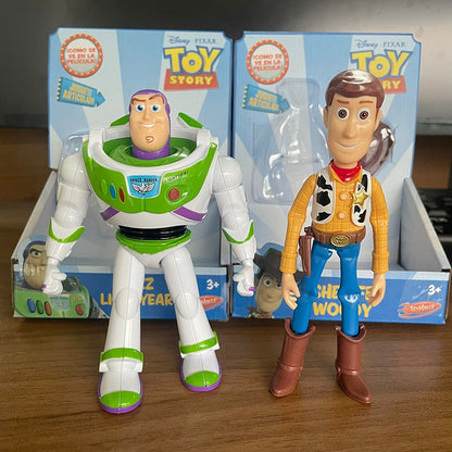 Novos Brinquedos Quentes Toy Story Buzz Lightyear Modelo Pixar Robô Boneco Boneca Figura de Ação Modelo de Brinquedo Para Crianças Presente de Aniversário Coleção de Brinquedos