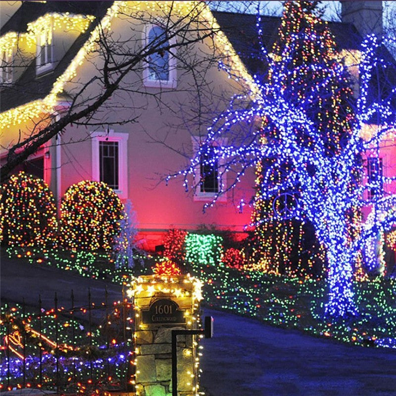 5M 10M 20M 30M 50M 100M Waterproof Outdoor 110V/220V LED String Light For Christmas Tree New Year Weeding String Lamp