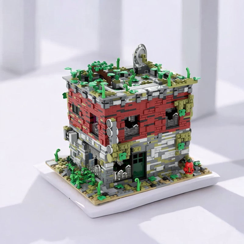 Loja Pós-Apocalíptica de 3444 Peças, Inspirada em The Last of Us, Estrutura Modular, Brinquedo Educacional Infantil, Presente de Aniversário