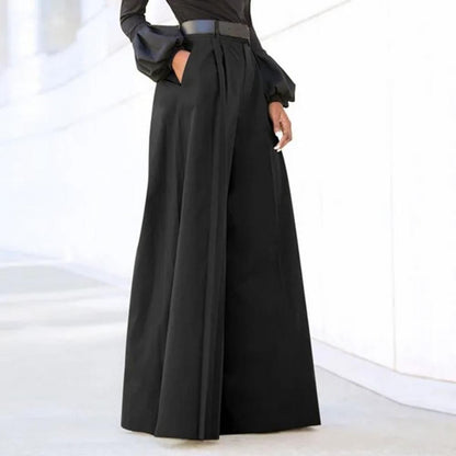Wide Leg Pants Women Pants Full Length Casual Pants Female Loose High Waist Straight Trousers Elegant Commuting loose Trousers