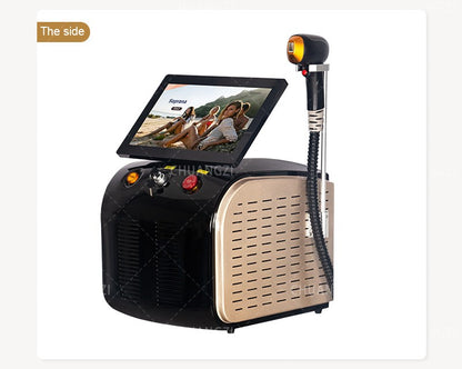 Portable 808 755nm Body Hair Laser Hair Removal Machine 3-Wave IPL Professional Diode Ice Titanium Permanent Painless