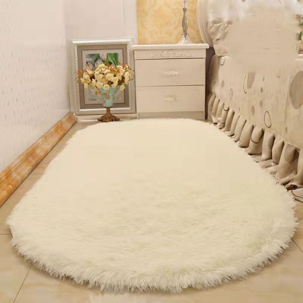 Area Rugs for Living Room Super Soft Faux Sheepskin Area Rugs for Bedroom Floor Shaggy Plush Carpet Faux Rug Bedside Rugs