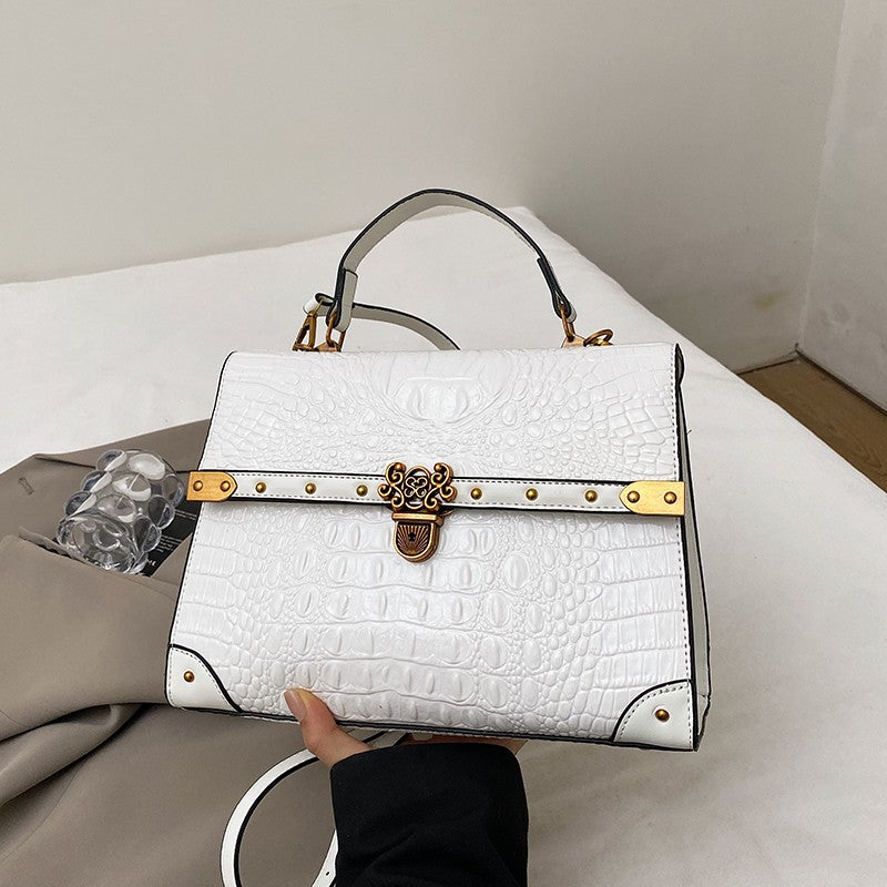 Luxury Purple Handbag Classic Women Bag 2025 New Designer Shoulder Bag High Quality Solid Pu Leather Crossbody Small Square Bag