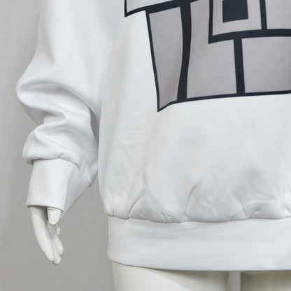 Anime Dandadan Momo Ayase Cosplay Costume Adult Loose Casual Hoodie Carnival Roleplay Accessories Unisex Clothes Top