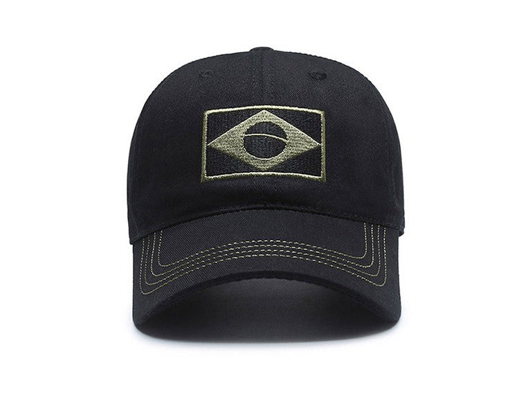 Outdoor Sports Baseball Cap Men'S Camouflage Cap, Middle And Young Men'S Casual Sun Protection Hat Brazilian Hat