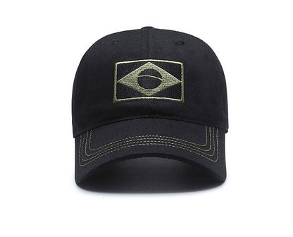 Outdoor Sports Baseball Cap Men'S Camouflage Cap, Middle And Young Men'S Casual Sun Protection Hat Brazilian Hat