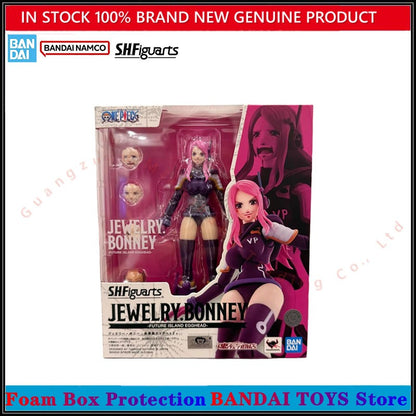 Atacado Bandai 100% Genuíno One Piece Model Kit Anime Figures SHF Monkey D Luffy Nami Shanks Roronoa Zoro Romance Dawn