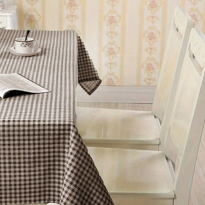 Checkered Tablecloth Kitchen, Wedding, Holiday Table Decoration Tablecloth, Outdoor Picnic Tablecloth