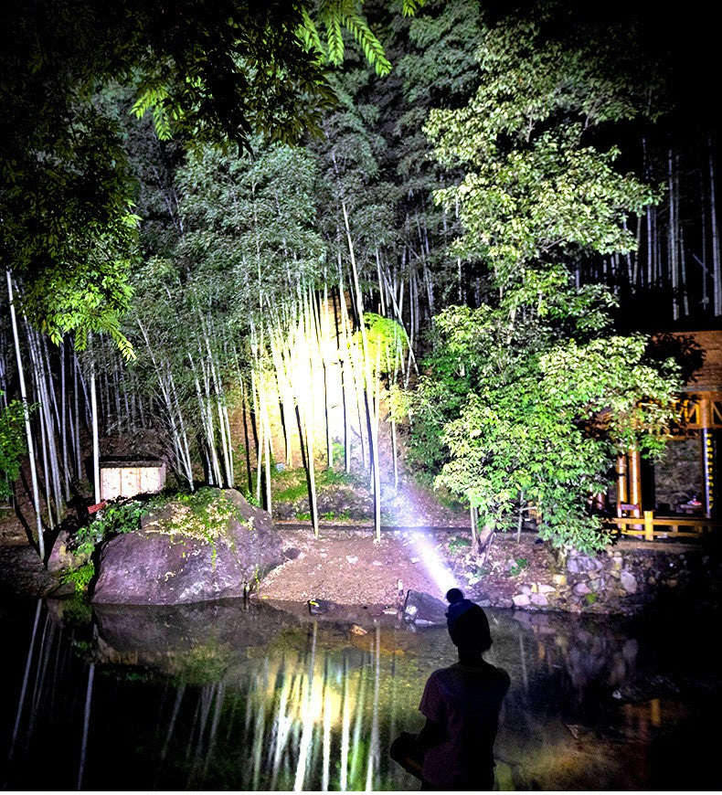 2025 New Super Powerful Headlamp 800W LED IR Sensor Headlight Rechargeable Head Flashlight 5000 Meter Head Lamp Fishing Lantern