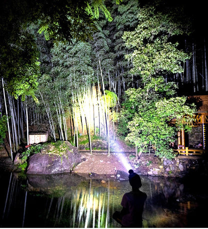 2025 New Super Powerful Headlamp 800W LED IR Sensor Headlight Rechargeable Head Flashlight 5000 Meter Head Lamp Fishing Lantern