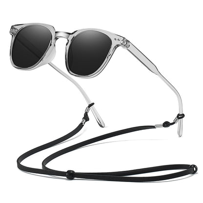 Fashion Small round Sunglasses Gradient Pink Lenses Classic Unisex Powder Blusher with Metal Nail Decoration for Women And Men