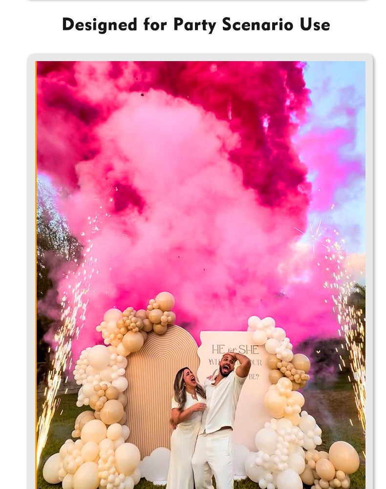 Tnt Gender Reveal Machine Kit Baby Smoke Decoration Supplies Celebration Ideas Backdrop Background Memories Pyrotechnic Items FX