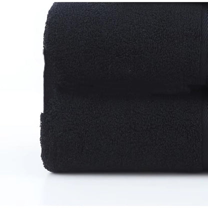 2pcs 100%Cotton Hand Towel,Soft Water Absorbent,Black Square Little Face Towel For Hotel,Home Washcloth,35*35cm Drop Shipping