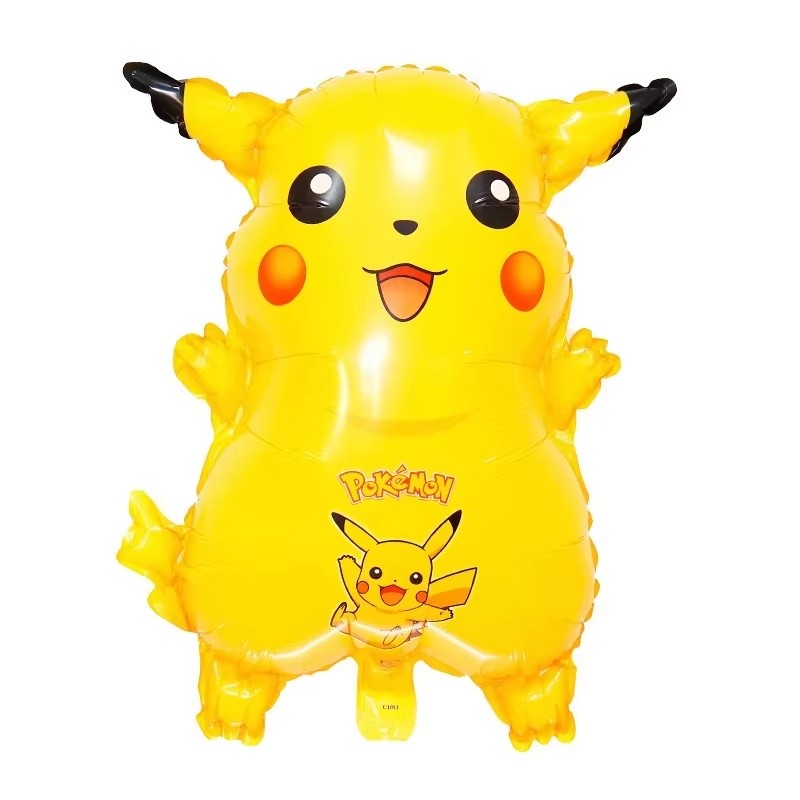 Pokemen Pikachu Foil Balloon Birthday Party Decoration supplies for Kids Birthday Party Home Decor Supplie Baby Shower Balloon G