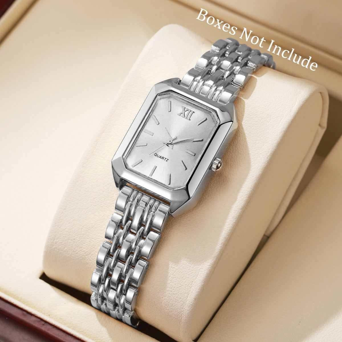 Elegant Women Quartz Watch Fashion Rectangle Analog Wristwatches Reloj Mujer Girls Clock Gift?Without Box?