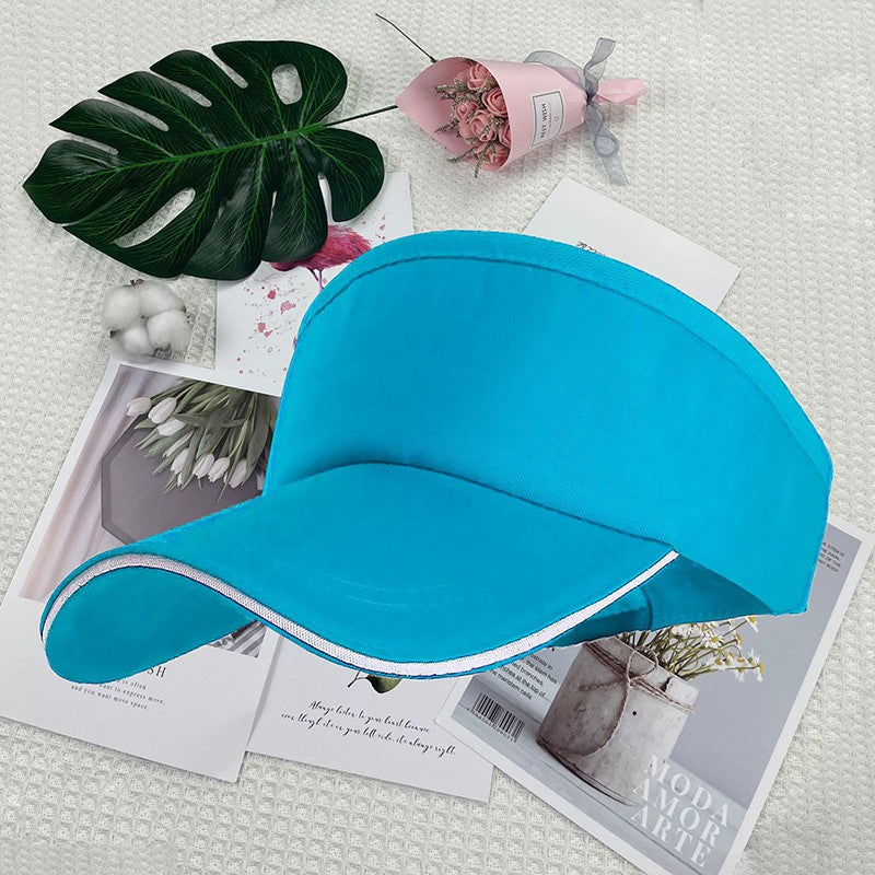 Custom Sun Hat Personalized Tennis Caps Adjustable Beach Hat Men Women Outdoor Sports Golf Hat Embroidery Print DIY Team Logo