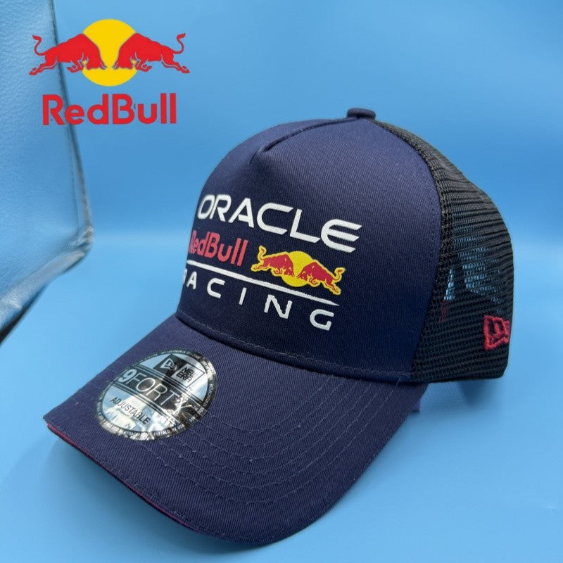 Chapéu Esportivo Red Bull 2025 Novo Vermelho Red Bull Racing Max Verstappen Boné de Beisebol do Mesmo Estilo Chapéu de Sol de Verão Masculino e Feminino