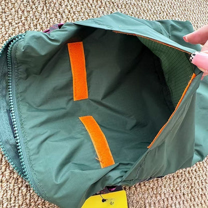 2025 New Ultra-Light Unisex Single-Shoulder Crossbody Bag, Hollow Mesh Color-Blocked Men's Cycling Travel Messenger Bag