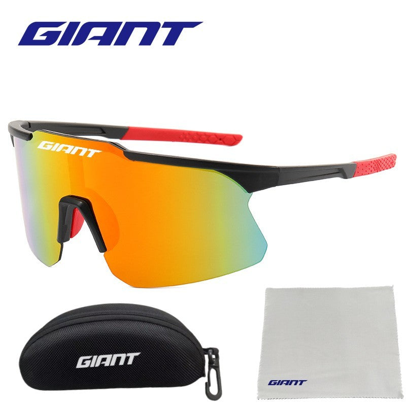 Óculos de sol esportivos gigantes masculinos e femininos para ciclismo ao ar livre, bicicleta, direção, viagem, podem ser combinados com um estojo de pano para óculos.