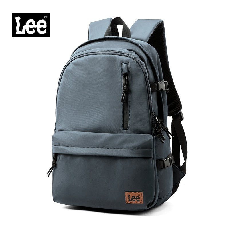 Mochila LEE de grande capacidade para viagem, para notebook de 15,6 polegadas, à prova d'água, de nylon casual, para adolescentes, faculdade, escola, masculino e feminino