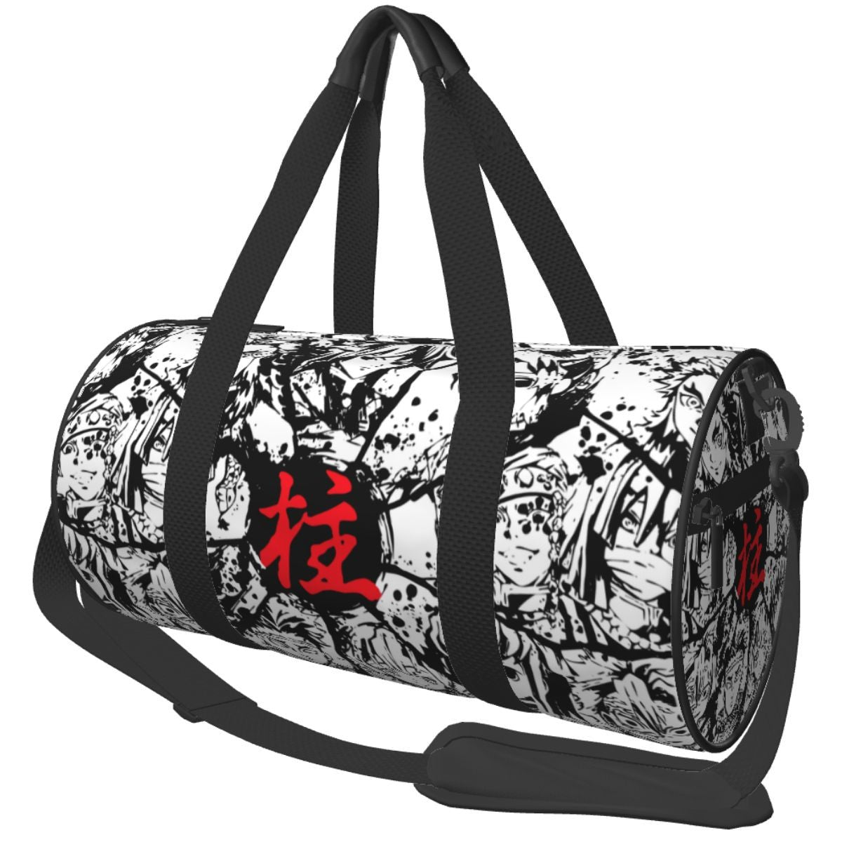 Japanese Anime Demon Slayer Duffle Gym Bag for Outdoor Sport Kimetsu no Yaiba Gym Bag Sports Overnight Travel Bags Backpack
