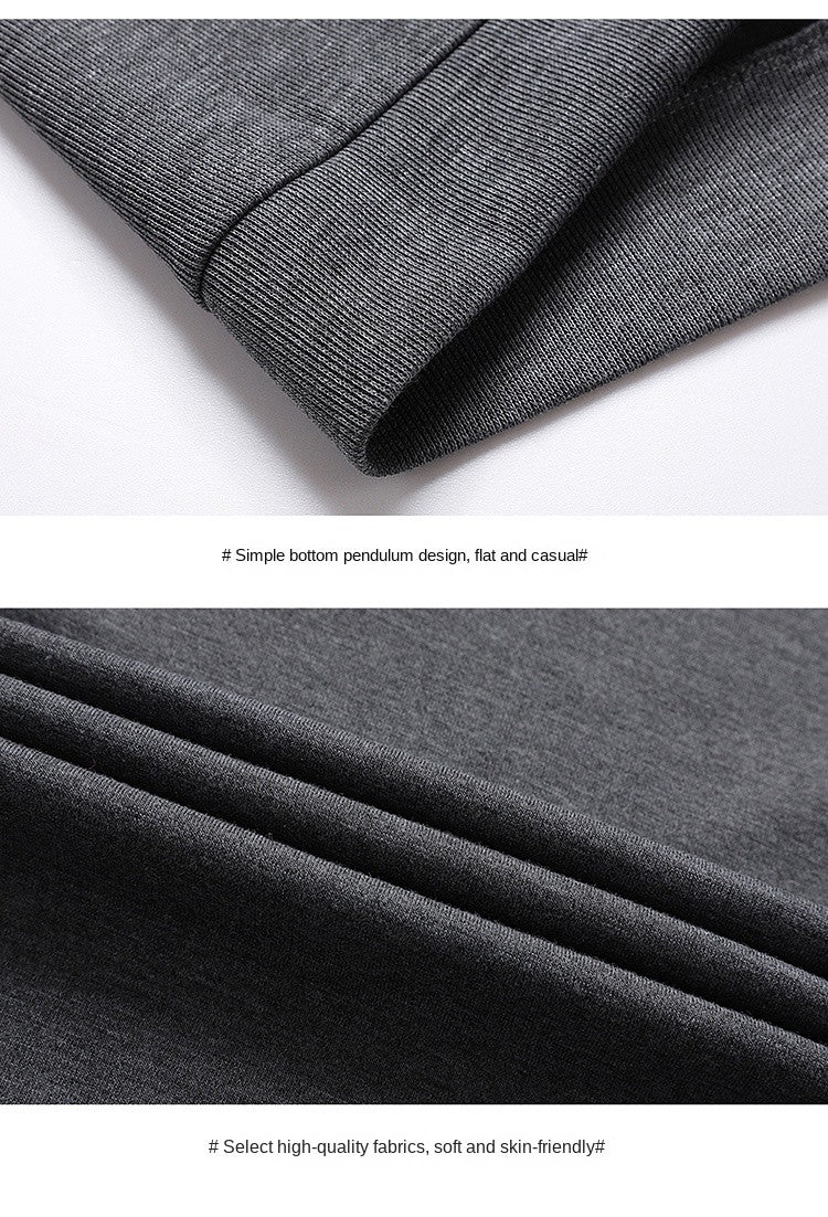 2024 Spring and Autumn New V-neck Cardigan Jacket for Men's Loose Knitted Casual Outdoor Versatile Jacket