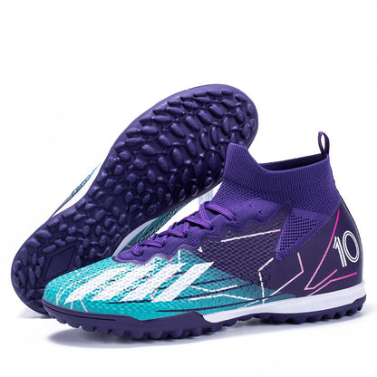 Short spike cleats new competition level football shoes for men and women universal professional game training sports shoes