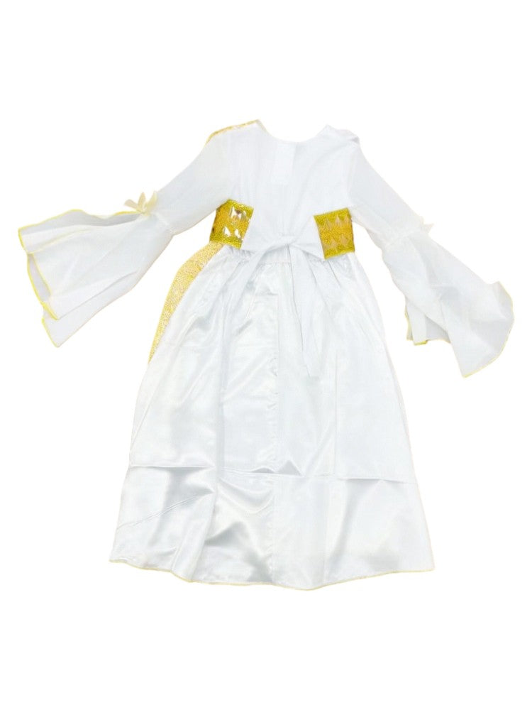 Kids Ancient Greek Goddess Long Dress Children Mythology Cosplay Costume