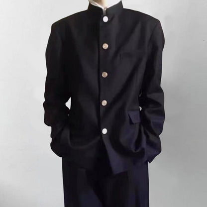 Japanese Style School Uniform Dk Blazers Men's Western-style Suit Streetwear High Coolness Fashion Matching Explosion Streetsuit