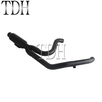 17-25 SC Project Exhaust System Kit Slip On Line 2-into-1 Full Complete Muffler For Harley Touring CVO Road Street Electra Glide