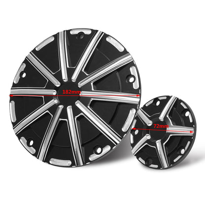 Tampa do cronômetro de sincronização do motor para motocicleta 5 furos para Harley Touring Road King Electra Glide Street Glide Softail Dyna