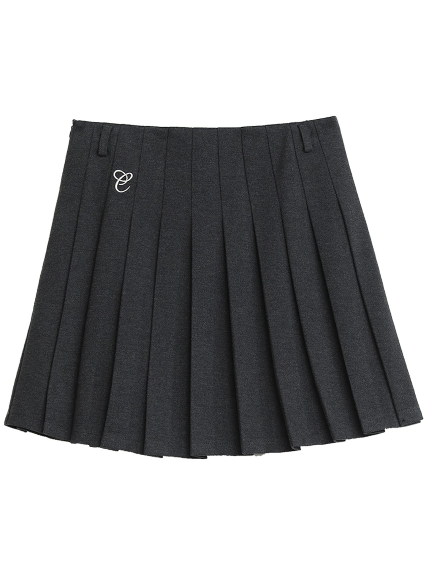 CHIC VEN Women Pleated Skirt High Waist Casual Preppy Style A-line Thick Mini Skirt for Girl Autumn Winter 2025 Ladies Clothing
