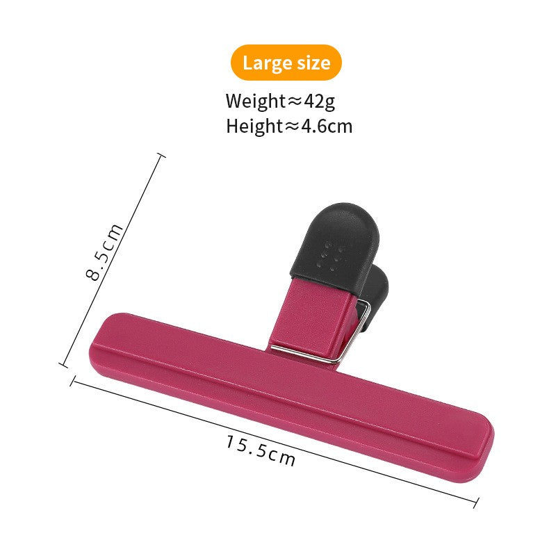 2pcs Portable Sealing Clips for Food Bags Plastic Kitchen Tool Keep Coffee/Bread/Chips/Snacks Fresh