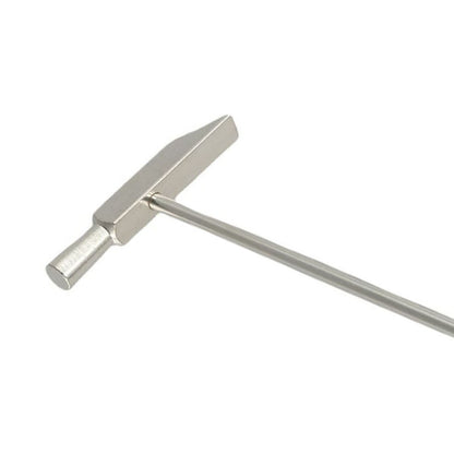 1 Martelo Pequeno Ferramenta de Reparo DIY Martelo de Borracha de Metal Martelo Portátil de Cabeça Dupla Para Reparo de Joias e Relógios Ferramentas Manuais