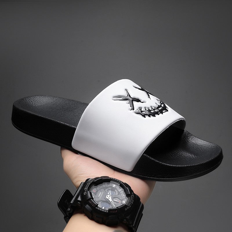 Summer Men's Indoor Home Non-slip Casual Slippers Male Soft Comfortable Bath Slippers Outdoor EVA Sandalias Beach Garden Sandals