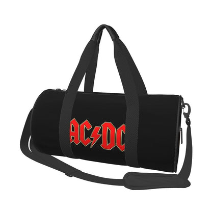 Ac Dc Rock Travel Bag Hip Hop Large Capacity Sport Bags Weekend Men's Design Gym Bag Swimming Colorful Fitness Bag