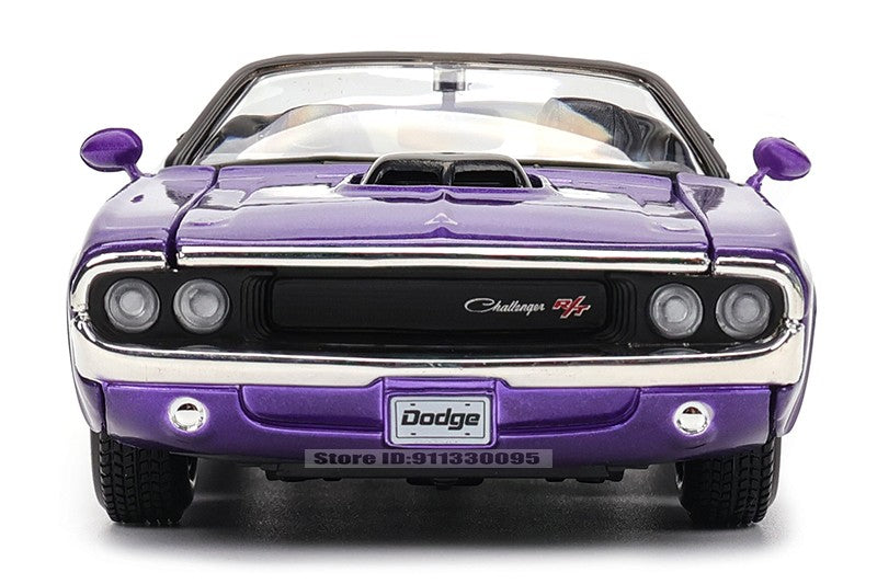 Maisto 1:24 DODGE CHALLENGER R/T 1970 liga de carro modelo artesanato decoração coleção brinquedo ferramenta presente
