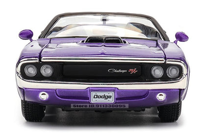 Maisto 1:24 DODGE CHALLENGER R/T 1970 liga de carro modelo artesanato decoração coleção brinquedo ferramenta presente