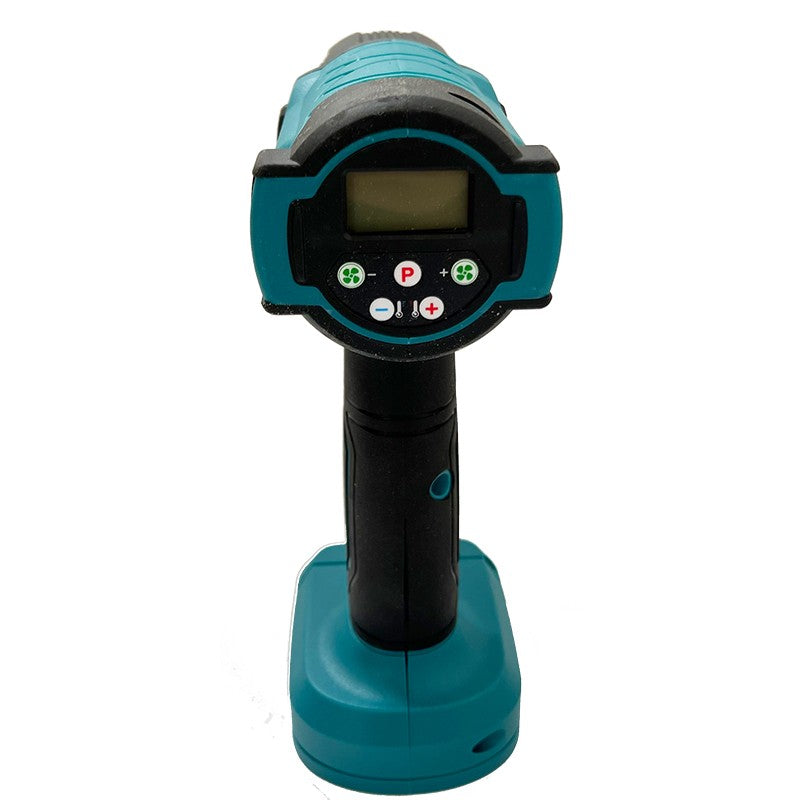 Pistola de Ar Quente Elétrica Makita com Display Digital, Sem Fio, 2 Bicos, Industrial, para Embalagem a Vácuo, para Bateria 20V