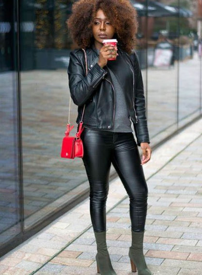 Faux Leather Plus Size Leggings for Women Big Size 5XL 6XL 7XL Black  Girls Spandex Clothing Pleather PU Leggings