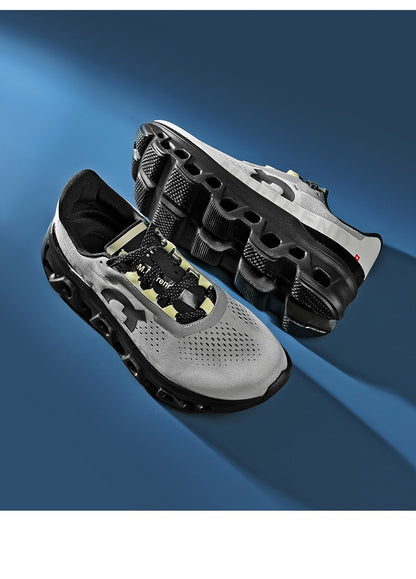 Tênis Masculino com Amortecimento para Corrida Tênis Esportivo Leve Casual Masculino Antiderrapante Tênis Esportivo para Viagens ao Ar Livre Caminhada